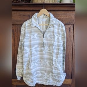 Soft cozy flannel sweater